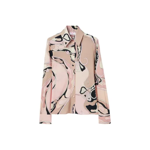 EMILIO PUCCI Рубашка Женская Хаки
