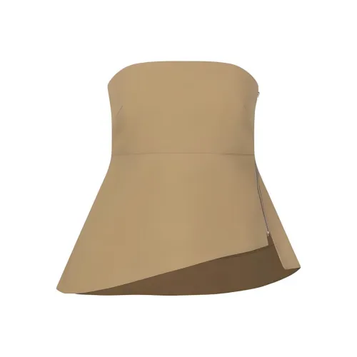 URBAN REVIVO Рубашка Женская Хаки