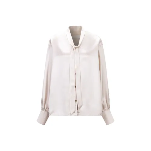 Three Quarters Рубашка Женская Бежевая