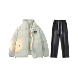 Комплект (абрикосовый топ+черные брюки)