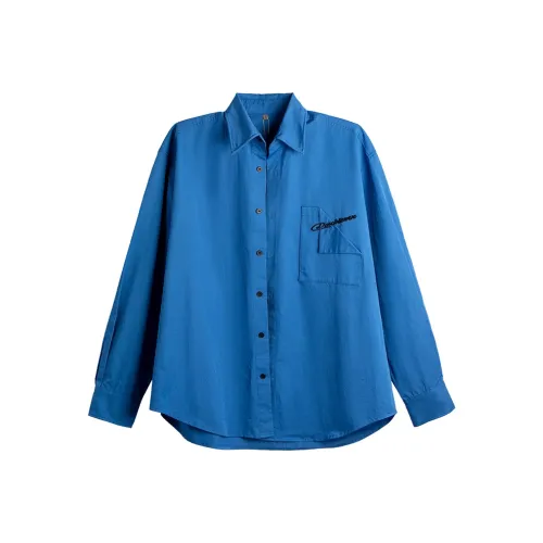 DBW DOUBLEWIN Синий Унисекс Рубашки