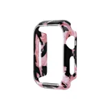 Черный Розовый Цветочный Дизайн/Полностью Закрытый Смола, Чехлы для Часов