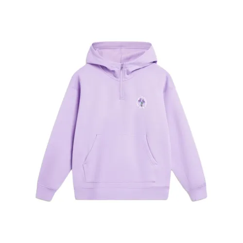 LINING Sports Life Collection Толстовка Женская Веро-розовый Фиолетовый