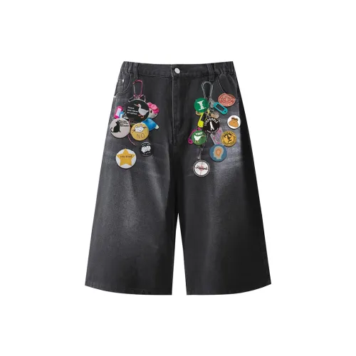 FAX FOR FMACM Унисекс Джинсовые шорты