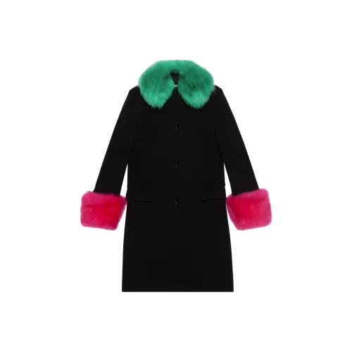 GUCCI Черное Женское Пальто
