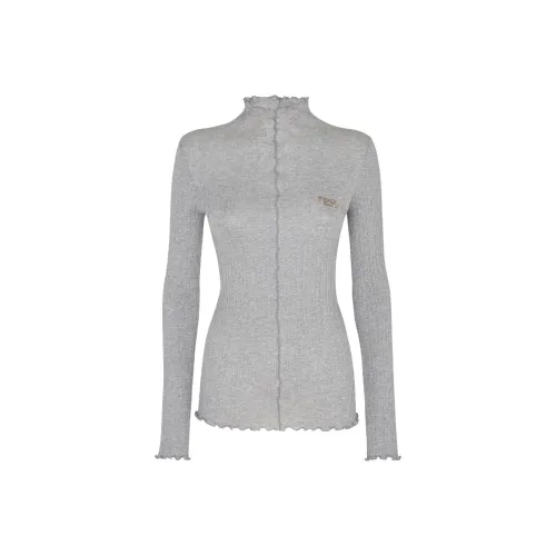 FENDI Трикотаж Женский Светло-Синий