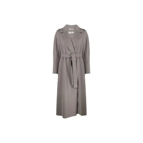 'S MAX MARA Серое Женское Пальто