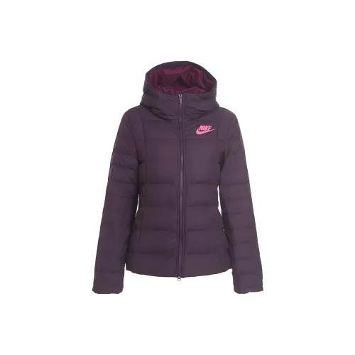 Nike Пуховик Женские Темно-Красный