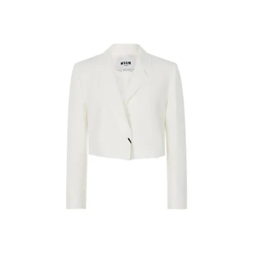 MSGM Белый Женские Офисные Костюмы