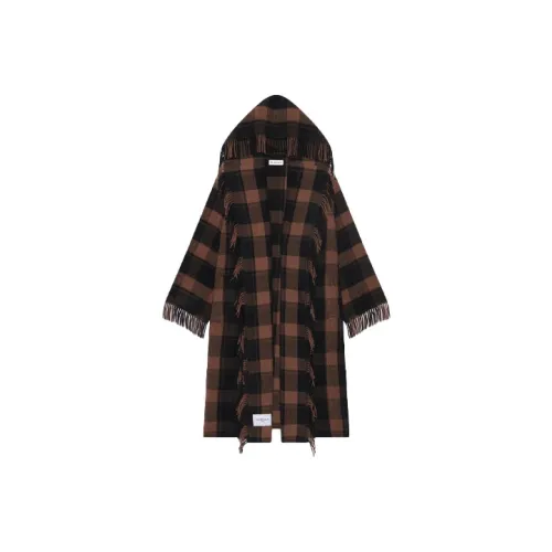 BALENCIAGA Коричневое Женское Пальто