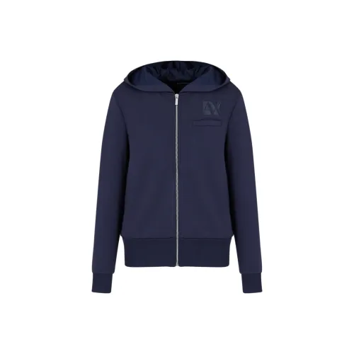 ARMANI EXCHANGEAE Толстовка Женская Фиолетовая Синяя