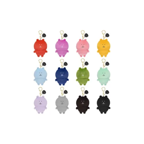Chiikawa Nagano Смешной Медведь Многоцветный Медведь Брелоки и подвески на ключи с аниме-тематикой