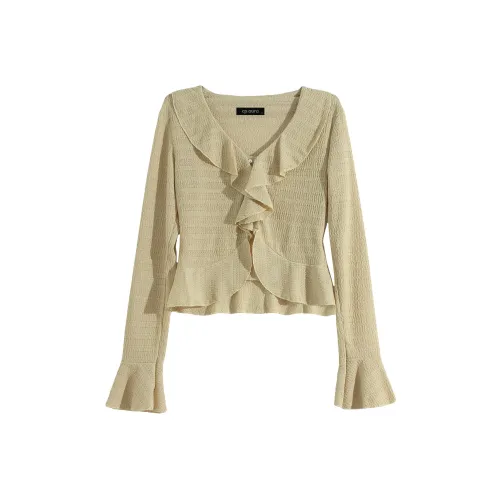 CPAURA Трикотаж Женский Росток Зеленый