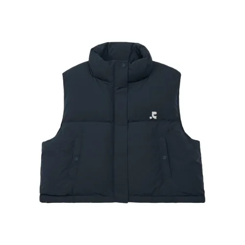 Rest Recreation FW24 Короткий пуховый жилет пуховик женский темно-синий темно-морской синий