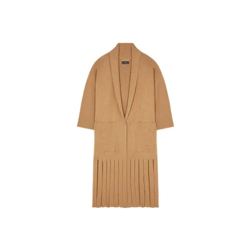 Alanui Коричневый Женское Пальто