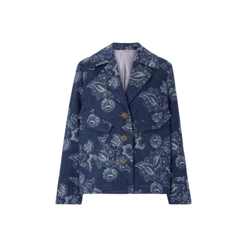 ETRO Синие Женские Куртки