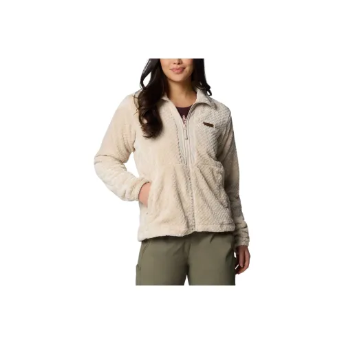 Columbia Fire Side Куртки и Пальто Женские Светлый хаки