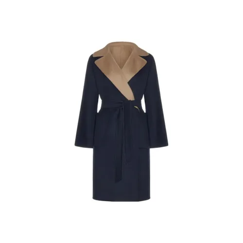 WEEKEND MaxMara Синий Женское Пальто