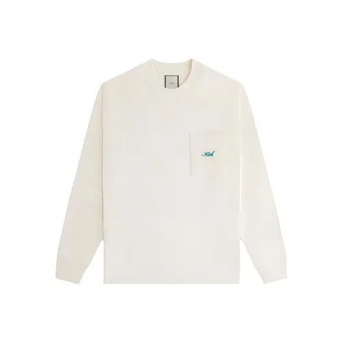 KITH Женские 2024 Summer Collection SS24 OVERSIZED Sonoma Floral Script LS Sweatshirt Women's Light Beige