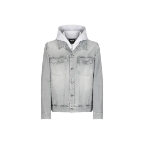 Dondup SS25 Куртки Пальто Мужской Топография