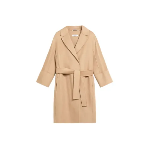 'S MAX MARA' Пальто Женское Светло-Коричневый