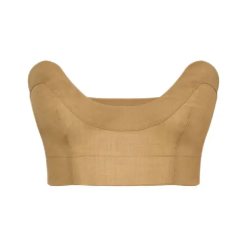 PHILOSOPHY DI LORENZO SERAFINI Без бретелек Топ Женский Хаки