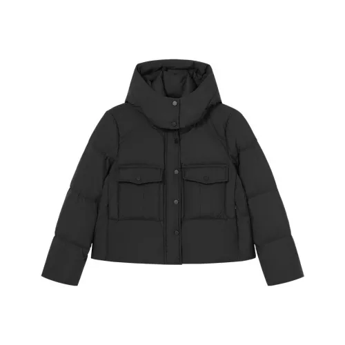 CLUB MONACO FW23 Пуховик Женский Черный