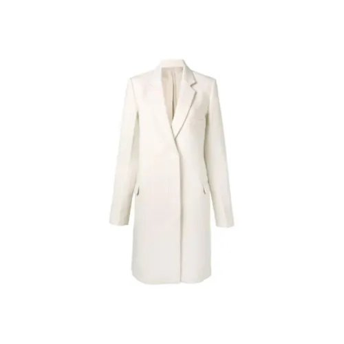 Helmut Lang Белое Женское Пальто