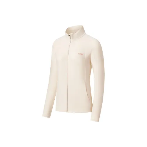 Erke Moisture Wicking Series Толстовка Женская DS Сырный Белый