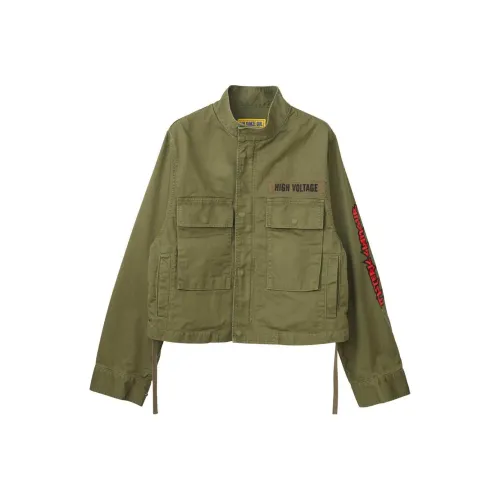 HYSTERIC GLAMOUR Зеленые Женские Куртки