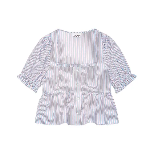 GANNI Синие Женские Рубашки