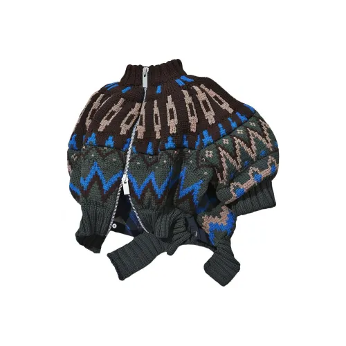 sacai Многоцветный Женский Трикотаж