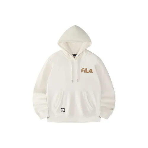 FILA FUSION Толстовка Женская Облачный Белый