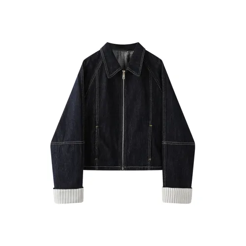 SYEEE WITH U Куртка Женская Синяя Черная