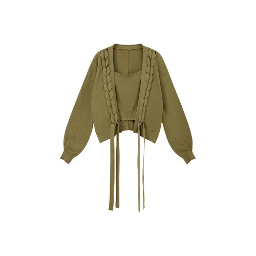 Pit Зеленый Женские Трикотаж