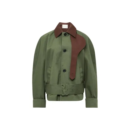 JW Anderson Зеленые Женские Куртки