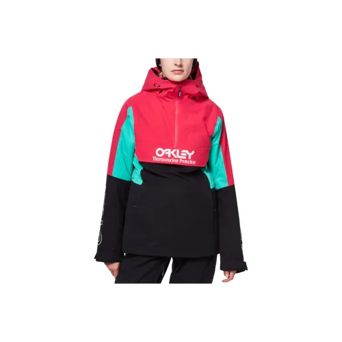 Oakley Розово-красные Женские Куртки