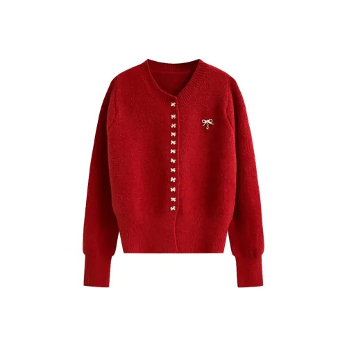 Wbwq Красный Женские Трикотаж