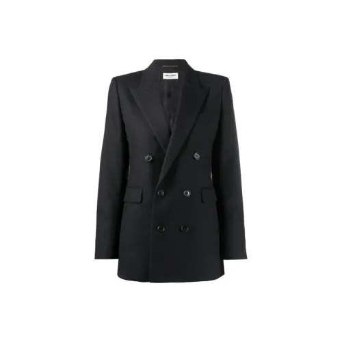 SAINT LAURENT Бизнес-костюм женский черный