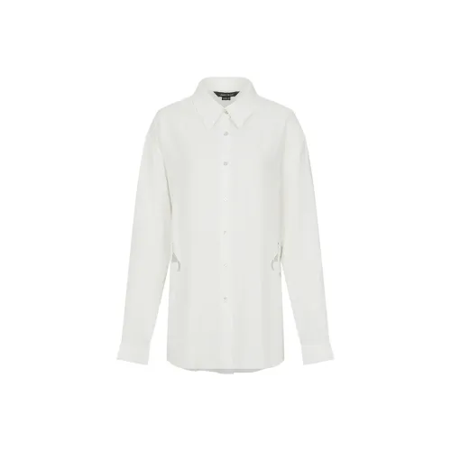 URBAN REVIVO Рубашка Женская Натуральный Белый