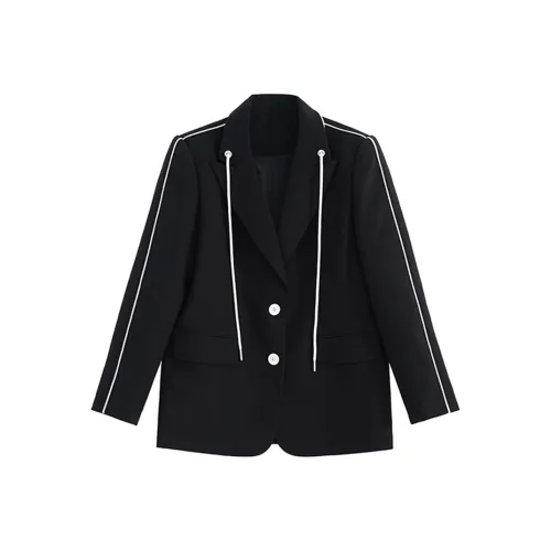 PP Черный Женские Офисные Костюмы