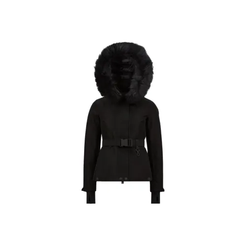 Moncler Grenoble Чисто черный Женские пуховики