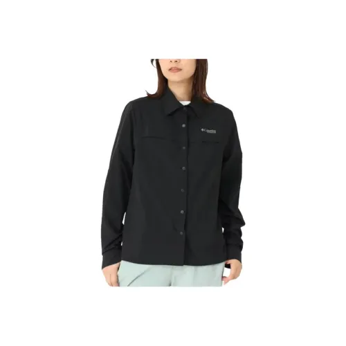 Columbia совместная бренд Титан Рубашка Женская Черная