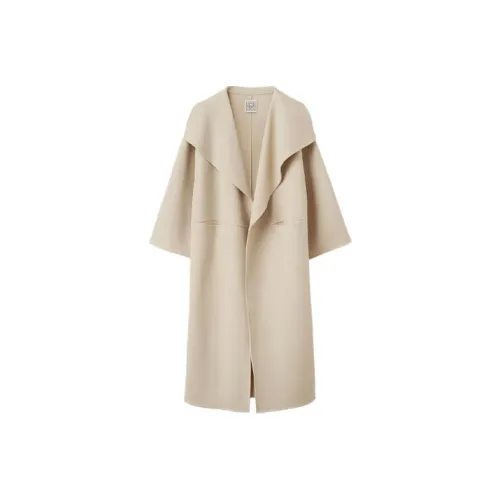 TOTEME Экрю Женское Пальто
