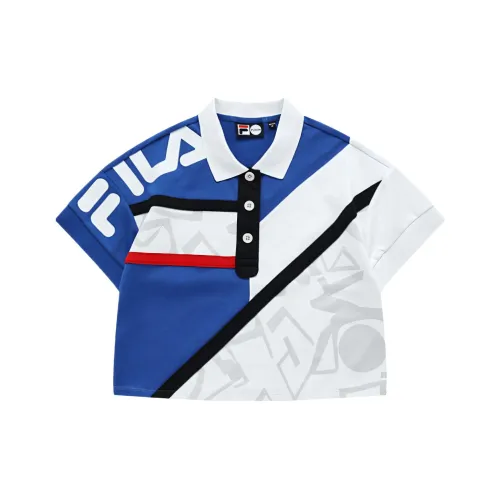 FILA FUSION Океанский синий Женские Поло
