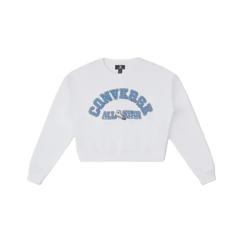 Конверс Толстовка Женская Белая