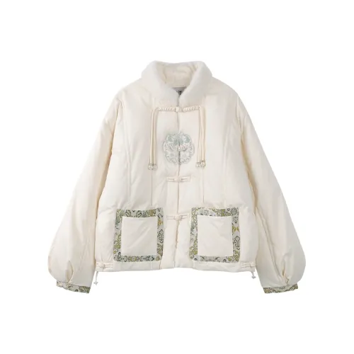 TOUCH Экрю Женские Пуховики