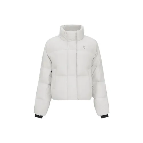 Skechers Yazhuan Series Пуховик Женские Дымчато-серый