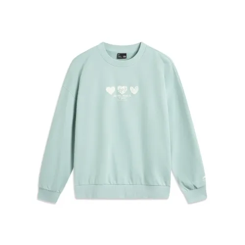 LINING Sports Life Collection Толстовка Женская Перо Зеленая