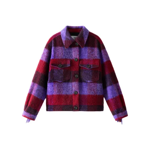 WOOLRICH Куртки и Пальто Женские Фиолетовый Синий